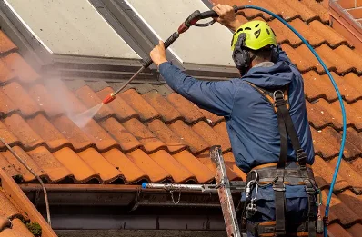 Démoussage et hydrofuge de toiture à Burosse-Mendousse